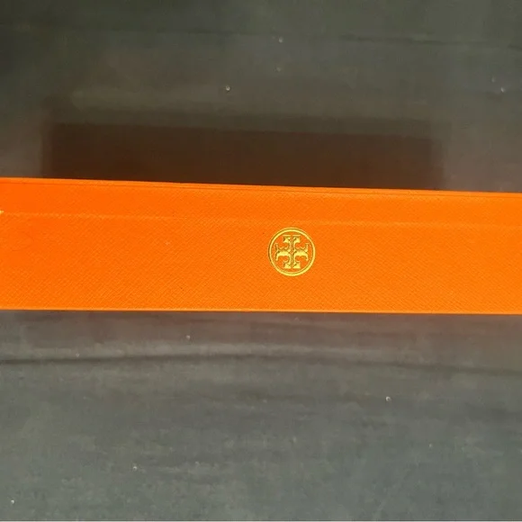 Tori Burch Brown Leather Watch Band with Gold Accents - Picture 5 of 8